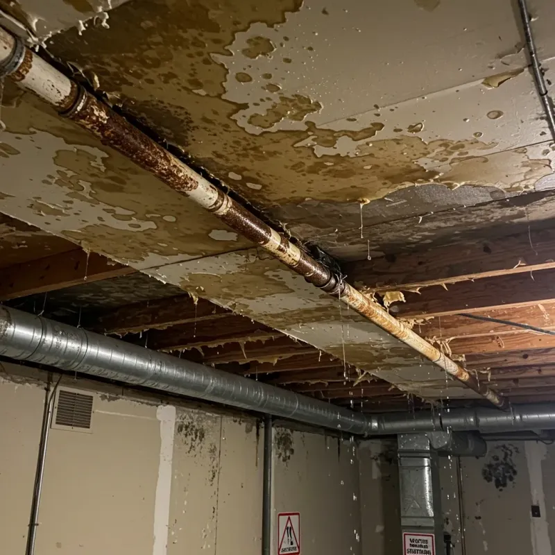 Ceiling Water Damage Repair in Johnson, VT